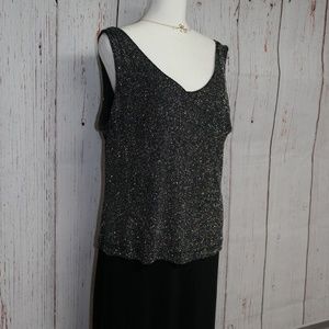 Ronni Nicole sparkling Night long dress woman 2 piece have The blazer